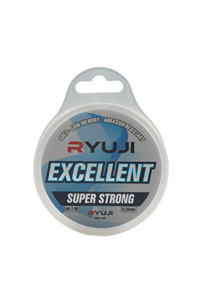 RYUJI خط صيد شفاف ممتاز بطول 150 مترًا