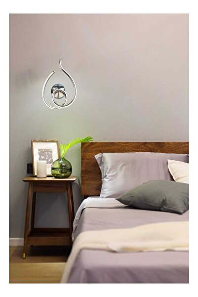 best power Triple-Light silver LED Wall Light – Model 6142