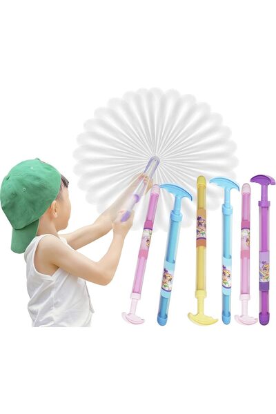Other Fireworks Water Gun Set - Plastic, Pump Type - 6 Pieces, 38.5 cm