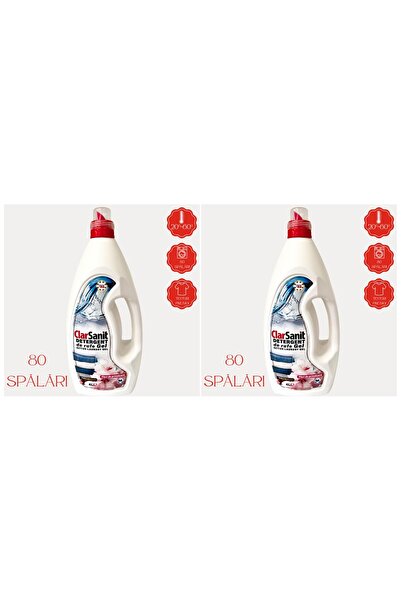 clarsanit SET 2 PIECES - Laundry Detergent - Spring Blossom Scent, 4L