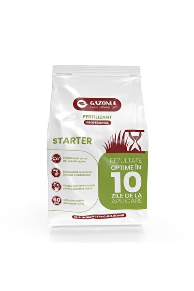 Gazonul Ingrasamant gazon "Starter" pentru insamantare, suprainsamantare si r...