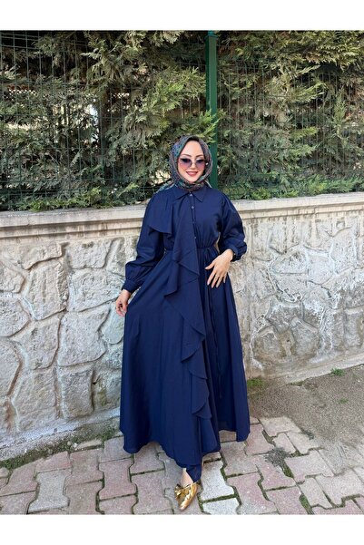 Warga Volan Ruffled Hijab Dress