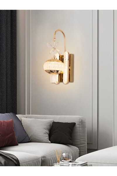 best power Triple-Light Gold LED Wall Light – Model 9921