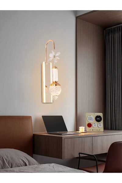 best power Triple-Light Gold LED Wall Light – Model 9935