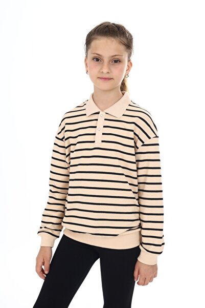 Toontoy Hanorac cu dungi pentru fete tricou