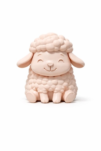 Atelye.store ضوء ليلي RGB من Sleepy Lamb مع جهاز تحكم عن بعد، مستوى إضاءة قاب...