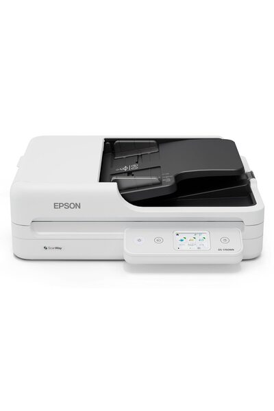 EPSON Scanner documente DS-1760WN, 30 str./min, ADF 60 foi, 2,4 inch, USB/Wi-...