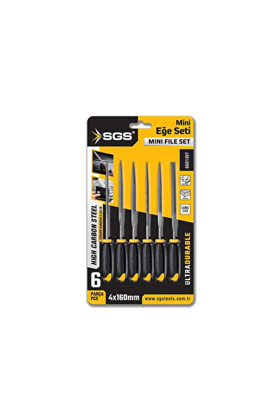 Genel Markalar 6 PARÇA MİNİ EĞE SETİ 4*160 MM