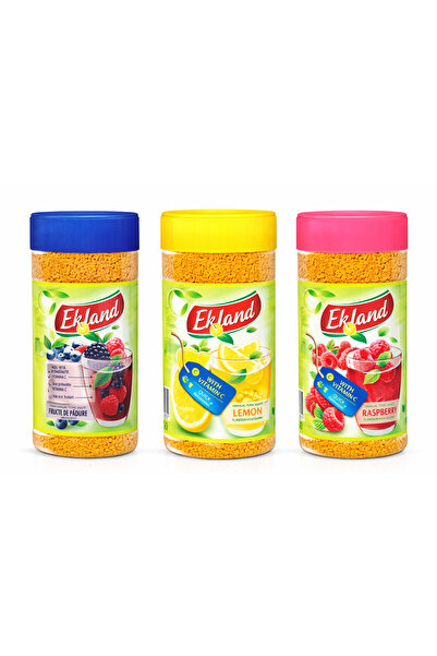 ekoland Pachet Băutură Instant Ekland Mix Arome: Fructe de Pădure + Lămâie + ...