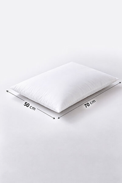 Shopyteks 100% Silicone Pillow 50X70 Filled Breathable Pad Machine Washable W...