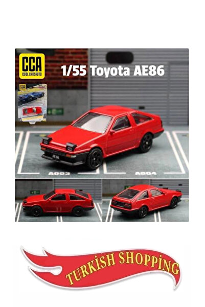 CCA 1:64 Ölçek Metal Süspansiyonlu Toyota Ae86
