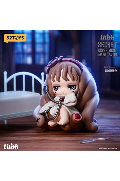 52 Toys blind box: Lilith Secret Experiment, 1 random piece, Vampire Girl Halloween Gothic Figure