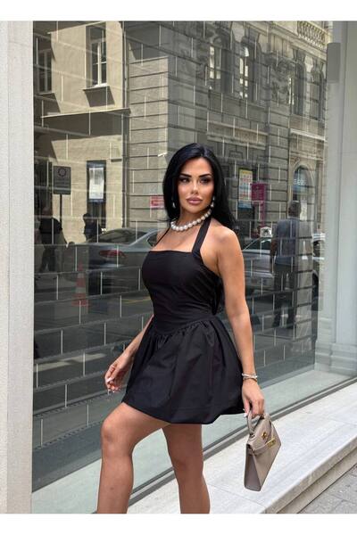 SEVENLINE Women's Strappy Balloon Mini Dress