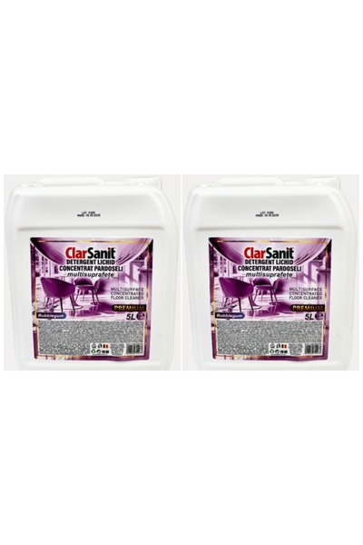 clarsanit SET 2 BUCĂȚI - Soluție de curățat podele cu aromă de gumă de mestec...