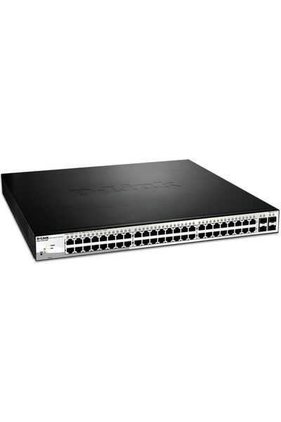 D-Link Switch DGS-1210-52MP, 48 porturi Gigabit