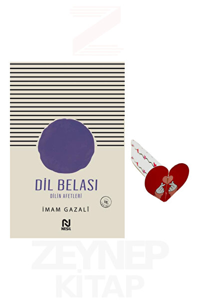 Nesil Yayınları Dil Belası - İmam Gazali (Kalp Ayraç Hediye)