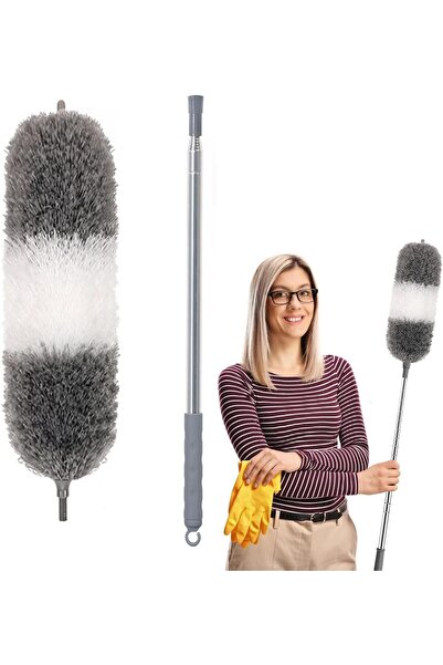 Other Pămătuf Telescopic Microfibră - Cap Flexibil, Oțel Inoxidabil - Reglabi...