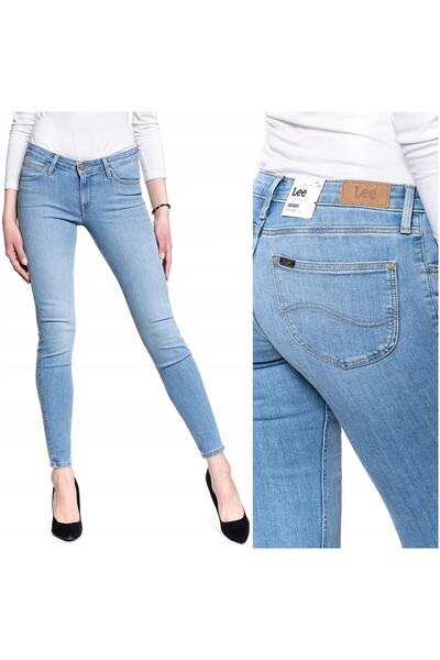 Lee Women's Jeans, Lee, Cotton, Regular Length, Zipper, 5 Pockets, Blue, 27/31