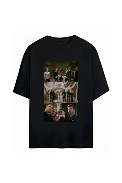 SVART WEAR تي شيرت مطبوع للجنسين من The Originals مقاس كبير