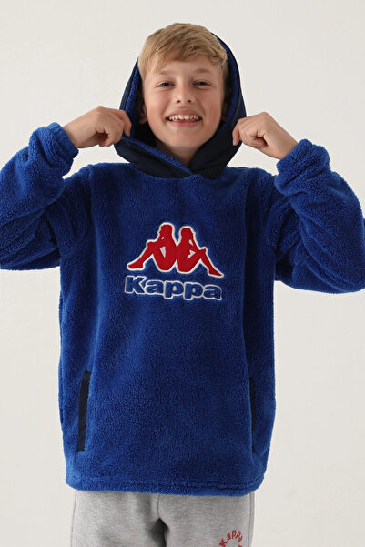 Kappa SWEATSHIRT BĂIEȚI - SAX