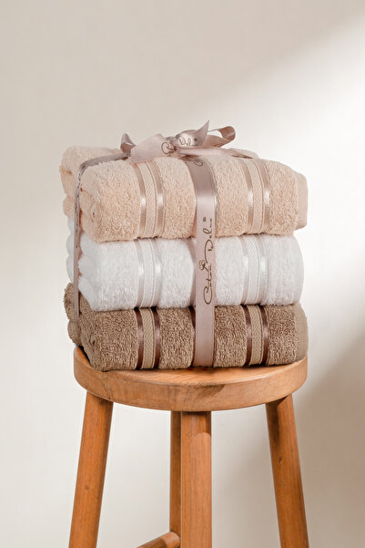 Coton Delux Σετ πετσετών Pera 3 τεμαχίων, 100% βαμβάκι |   Πετσέτα κουζίνας 3...