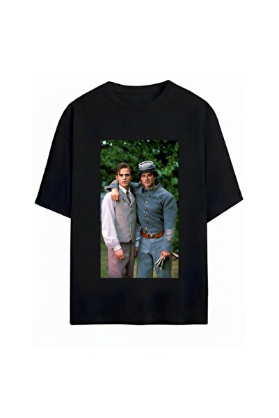 SVART WEAR Tricou oversize unisex cu imprimeu The Vampire Diaries