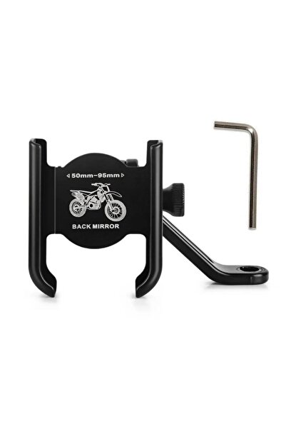 EN SİGA Motosiklet 360° Döner Gidon Aparatı Telefon Tutucu Evrensel Uyumlu Bi...