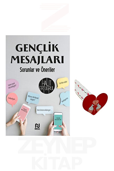 Nesil Yayınları Gençlik Mesajları - Halit Ertuğrul (Kalp Ayraç Hediye)