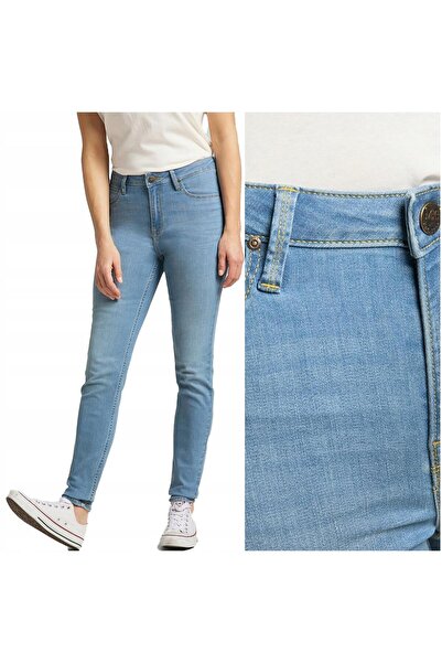 Lee Women's Jeans, Lee, Cotton, Regular Length, Zipper, 5 Pockets, Blue, 29/31