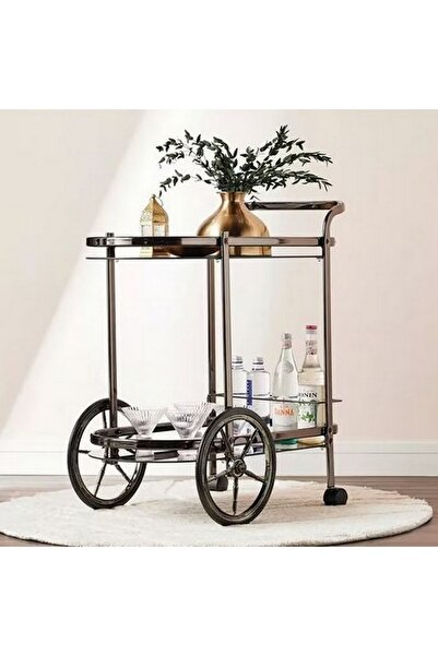 private house A luxurious serving trolley with a regal design - a touch of el...
