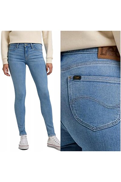 Lee Women's Jeans, Lee, Cotton, Regular Length, Zipper, 5 Pockets, Blue, 29/31