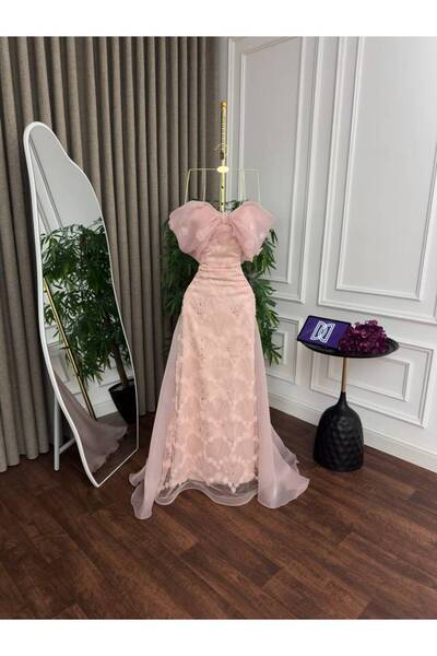 ranin Hand-embroidered evening dress