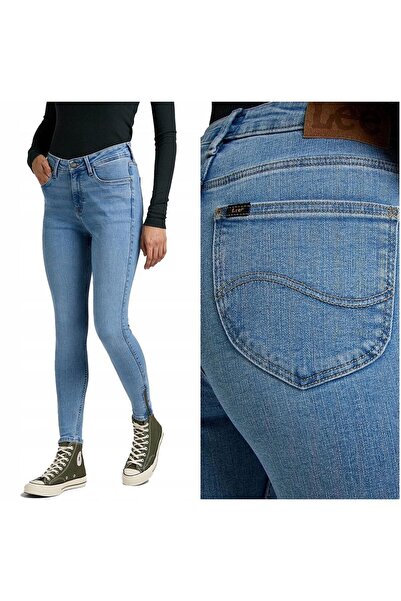 Lee Blugi de damă, Lee, Scarlett High, W28-L31, 100% bumbac, fermoar, lungi, ...