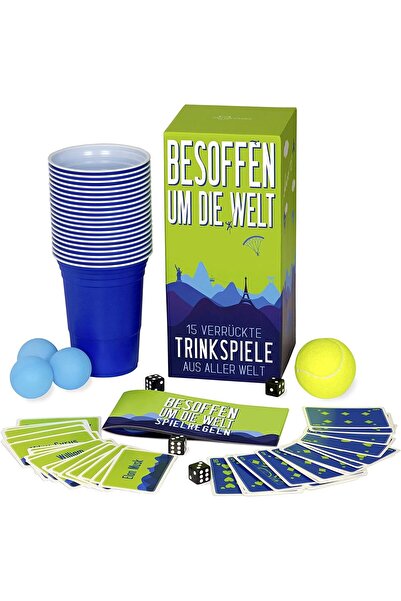 Other Set of 15 Alcohol Games for Adults - Drinking Games, 20 Red Cups, Cards...