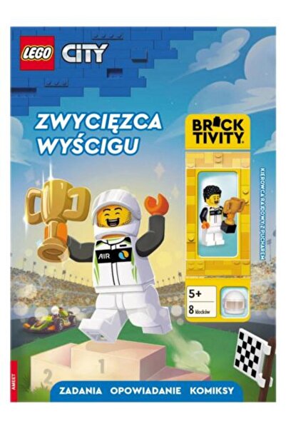 LEGO City Book: Race Winner with Minifigure