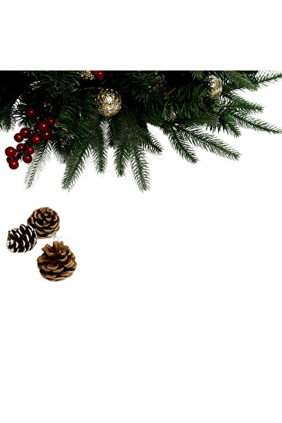 Other Covoraș Brad Crăciun - Blană Artificială Moale, Efect Zăpadă - Alb, 150 cm