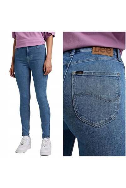 Lee Women's Jeans, Lee, Cotton, Regular Length, Zipper, 5 Pockets, Blue, 27/31