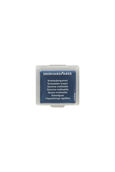 Eberhard Faber Kneadable Dough Eraser in Plastic Box Blue - 18 Pieces
