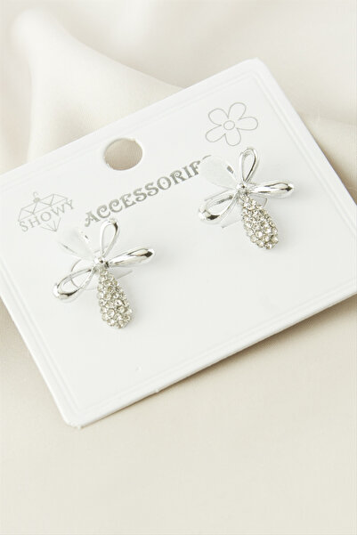 OSENSE Flower Stone Earrings