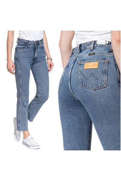 WRANGLER Blugi de damă, Wrangler, bumbac, pantaloni scurți, fermoar, 5 buzuna...