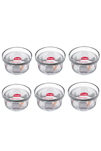 Paşabahçe 6 lı Borcam Isıya Dayanıklı Mini Boy Fırın Kasesi ,Sufle, Kek, 285 ...