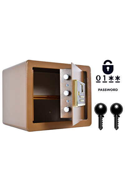 Other Seif Blindat Casa - Inchidere Electronica si Cheie, Otel Q235, 30x36x30...