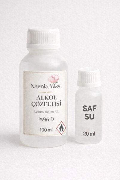 narniamiss Narnia Miss Parfüm Yapım Seti – +96 D Alkol Çözeltisi ve Saf Su (1...