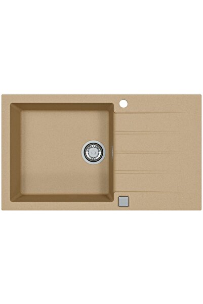 Alveus Cadit 40 sink, composite material, reversible, pop-up siphon included,...