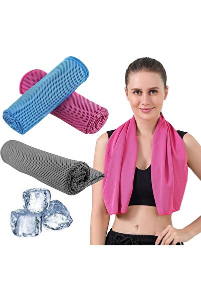 Other Sports Cooling Towel - Microfiber, Quick Drying, Cooling Effect - Set o...
