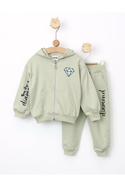 MiniKids Trening Diamond Girls model verde 116 (5-6 ani)