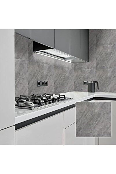 Other Self-Adhesive PVC Panels - Grey Marble Effect, Waterproof - 20 Pieces, ...