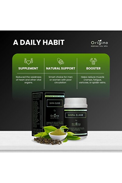 Origino Shifa Elixir – Herbal Alternative Therapy | Daily Vitality, Energy Support, Relaxation & Recovery