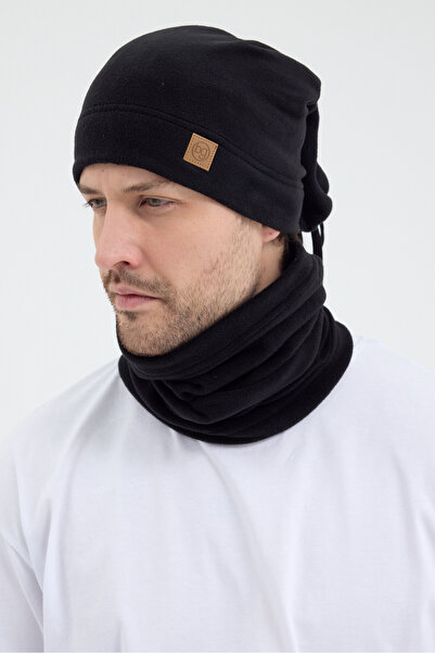 Butikgiz 100% Micro Polar Fleece Extra Flexible and Soft Men's Beanie Neck Co...