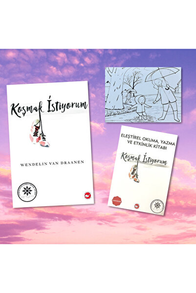 Beyaz Balina Yayınları KOŞMAK İSTİYORUM / ETKİNLİK KİTABI / KARTPOSTAL BOYAMA...